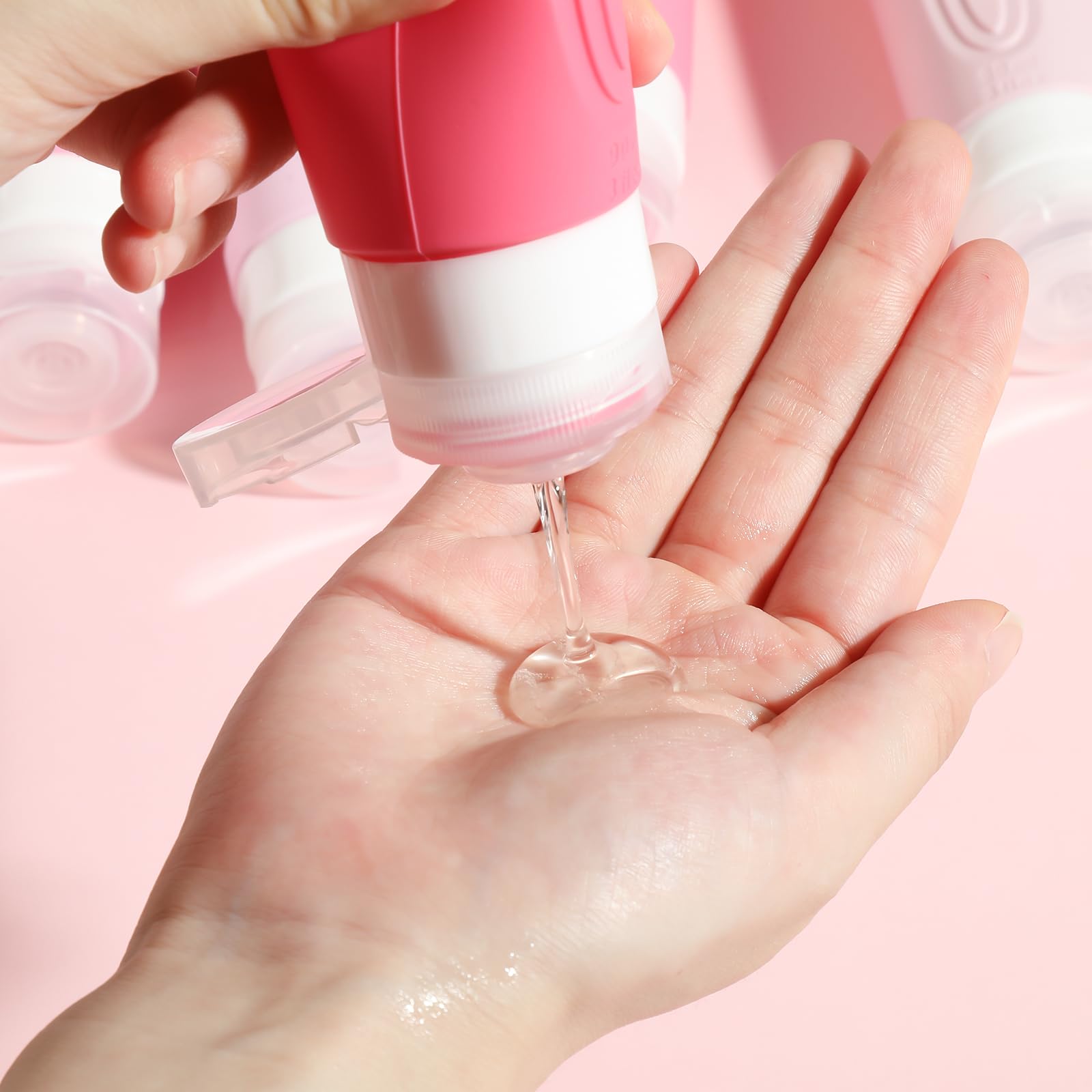 CHEODIN travel bottles are made from food-grade silicone for durable storage