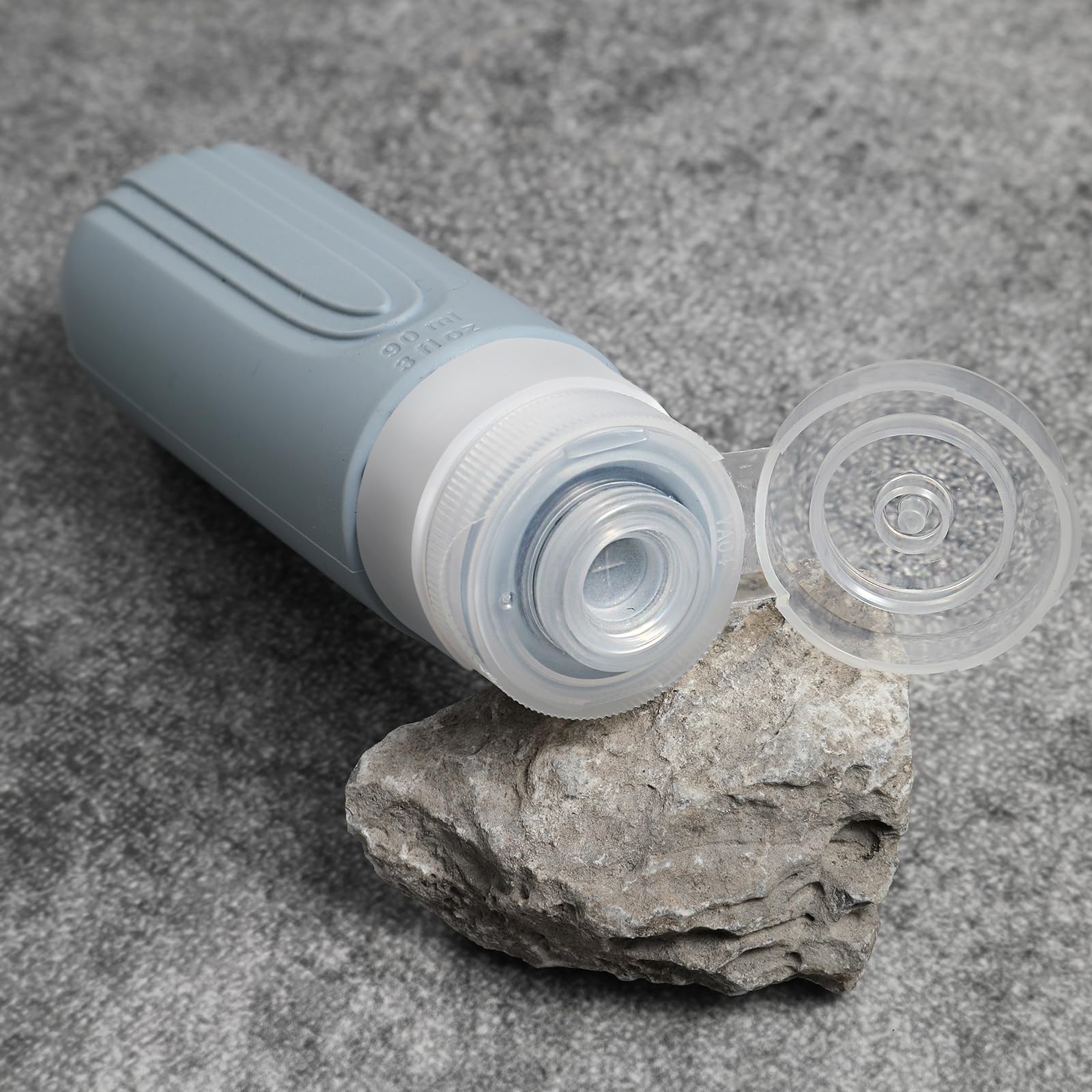 CHEODIN silicone bottles, BPA-free and durable for toiletries.