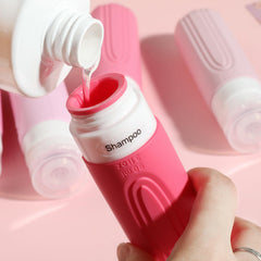 CHEODIN travel bottles wide opening aids easy filling of thick liquids