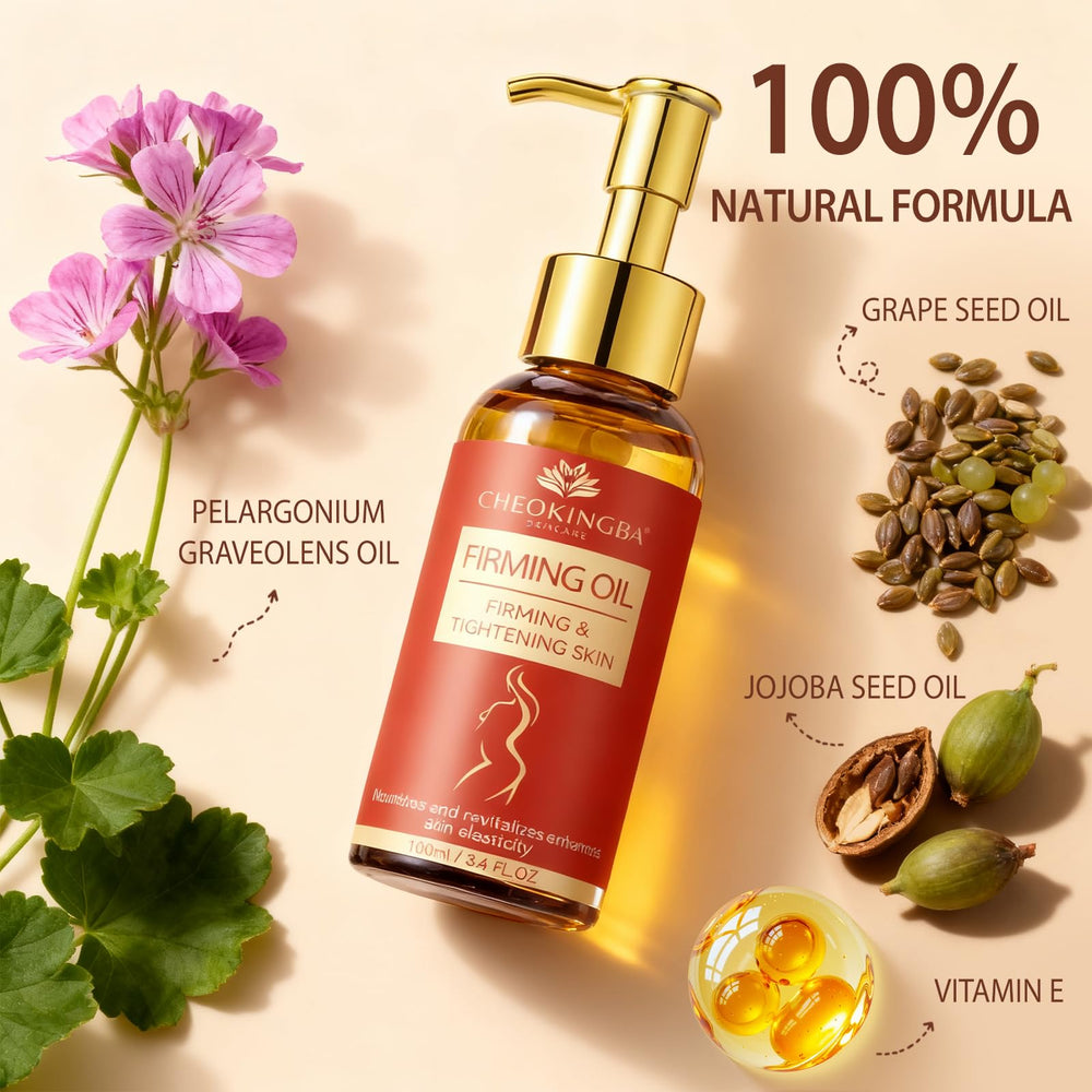 CHEOKINGBA Body Firming Oil hydration and subtle glow on skin