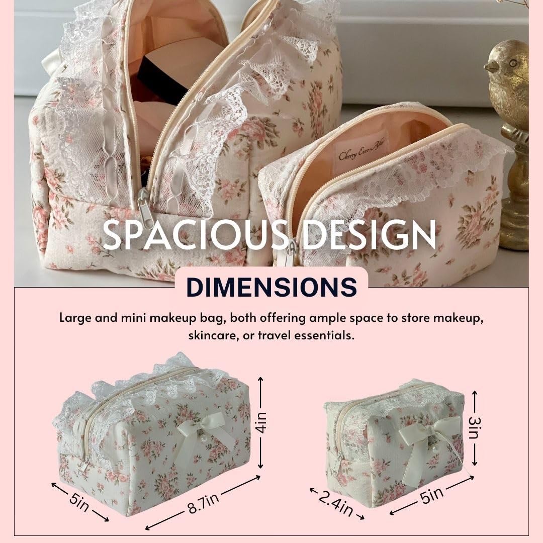 Cherry Ever After pearl lace detail close-up highlights feminine craftsmanship and elegance