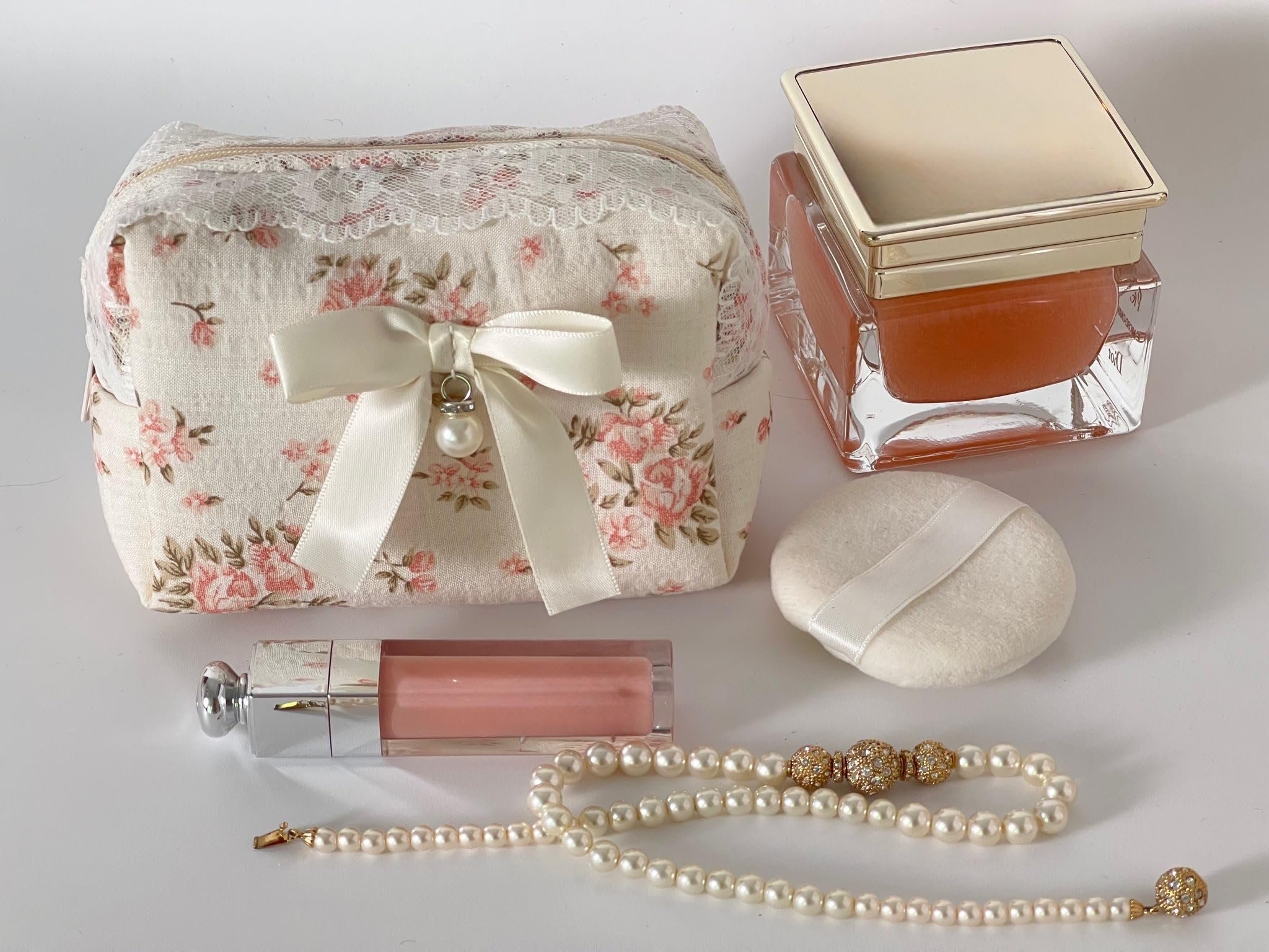 Cherry Ever After vanity display shows the coquette set as a stylish daily ritual