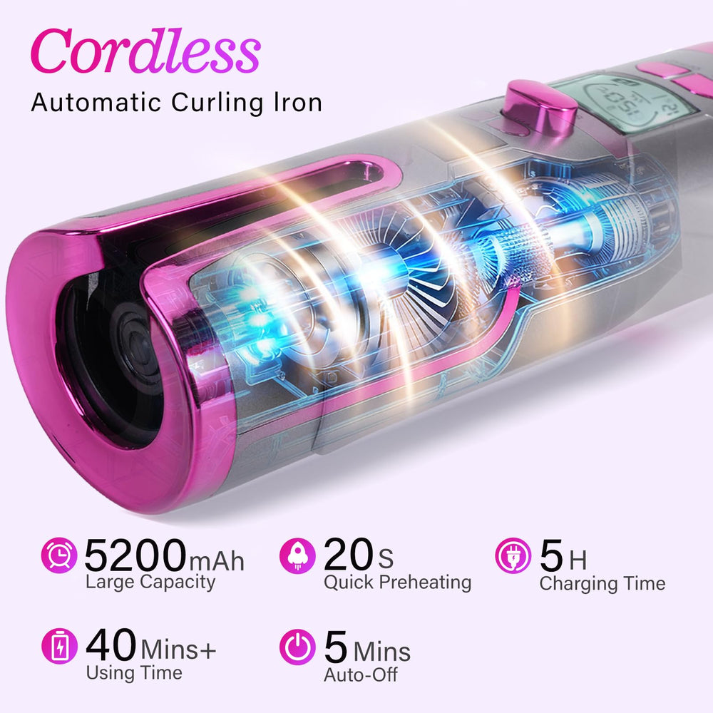CHERRYSUN anti-scald-safety-feature keeps styling comfortable and safe.