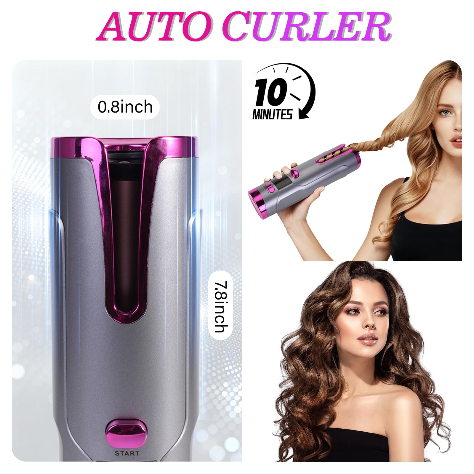 CHERRYSUN cordless-portable-styling for flexible on-the-go use.