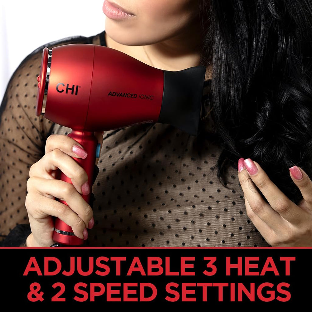 CHI 1875 Series rapid-clean technology LED airflow closeup suggests clean airflow and low buildup.