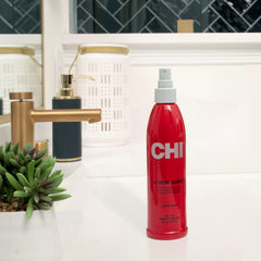 CHI spray nozzle detail demonstrating precise, even product application