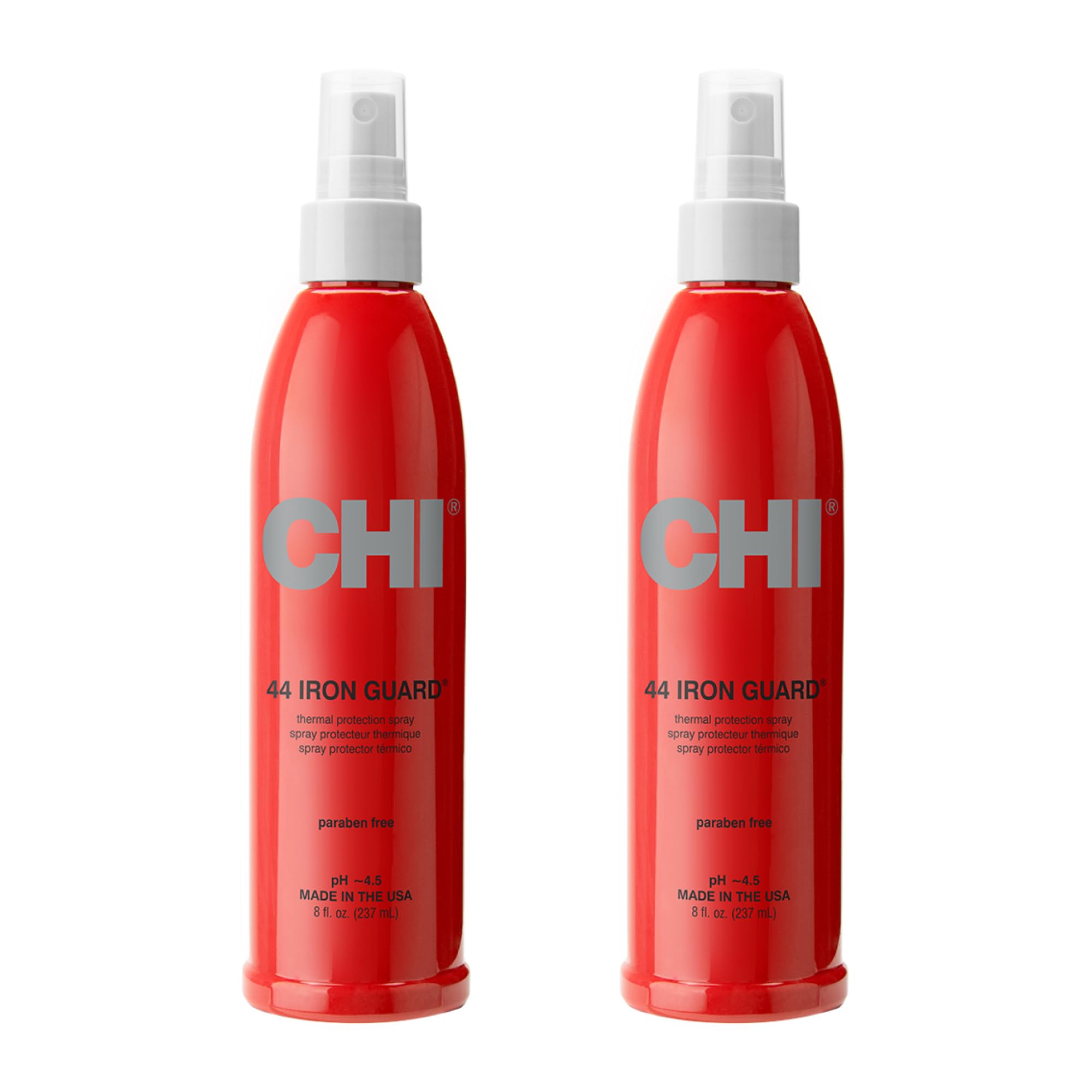 CHI 44 Iron Guard spray bottle ready for heat protection and shine