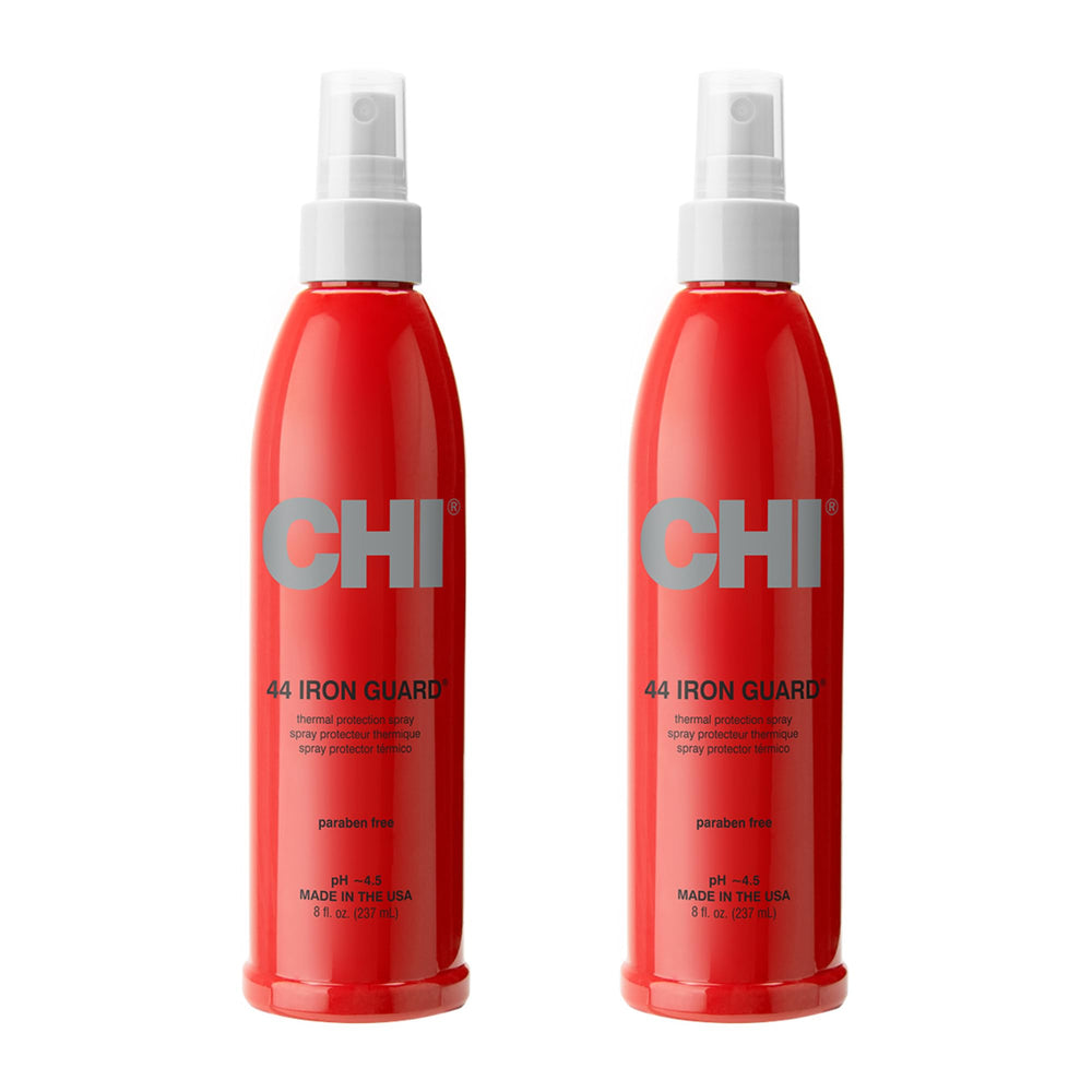 CHI 44 Iron Guard spray bottle ready for heat protection and shine