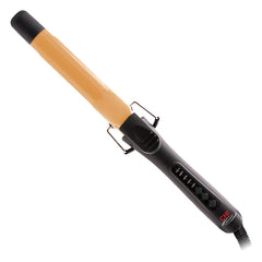 CHI ceramic curling iron 1-inch barrel with ergonomic grip for smooth, long-lasting curls.