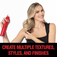 CHI Enviro 54 hairspray-lightweight-spray demonstrates feather-light control during daily styling.