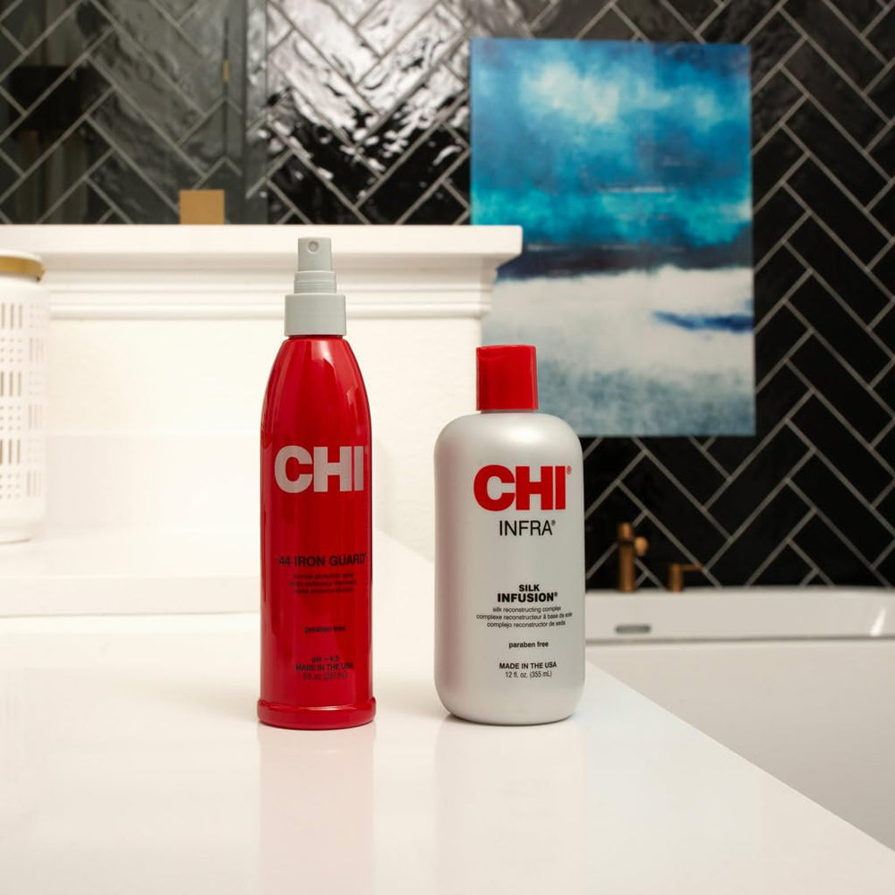 CHI Infra Silk Infusion after-use shine and frizz control for all hair types