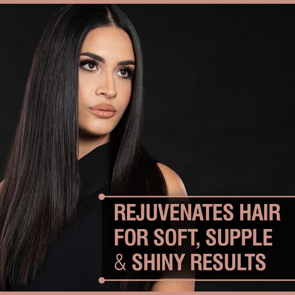 CHI Luxury Black Seed Oil Curl Defining Cream Gel on hand applying for defined curls.