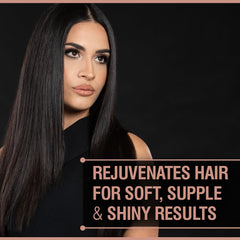 CHI Luxury Black Seed Oil Curl Defining Cream Gel on hand applying for defined curls.