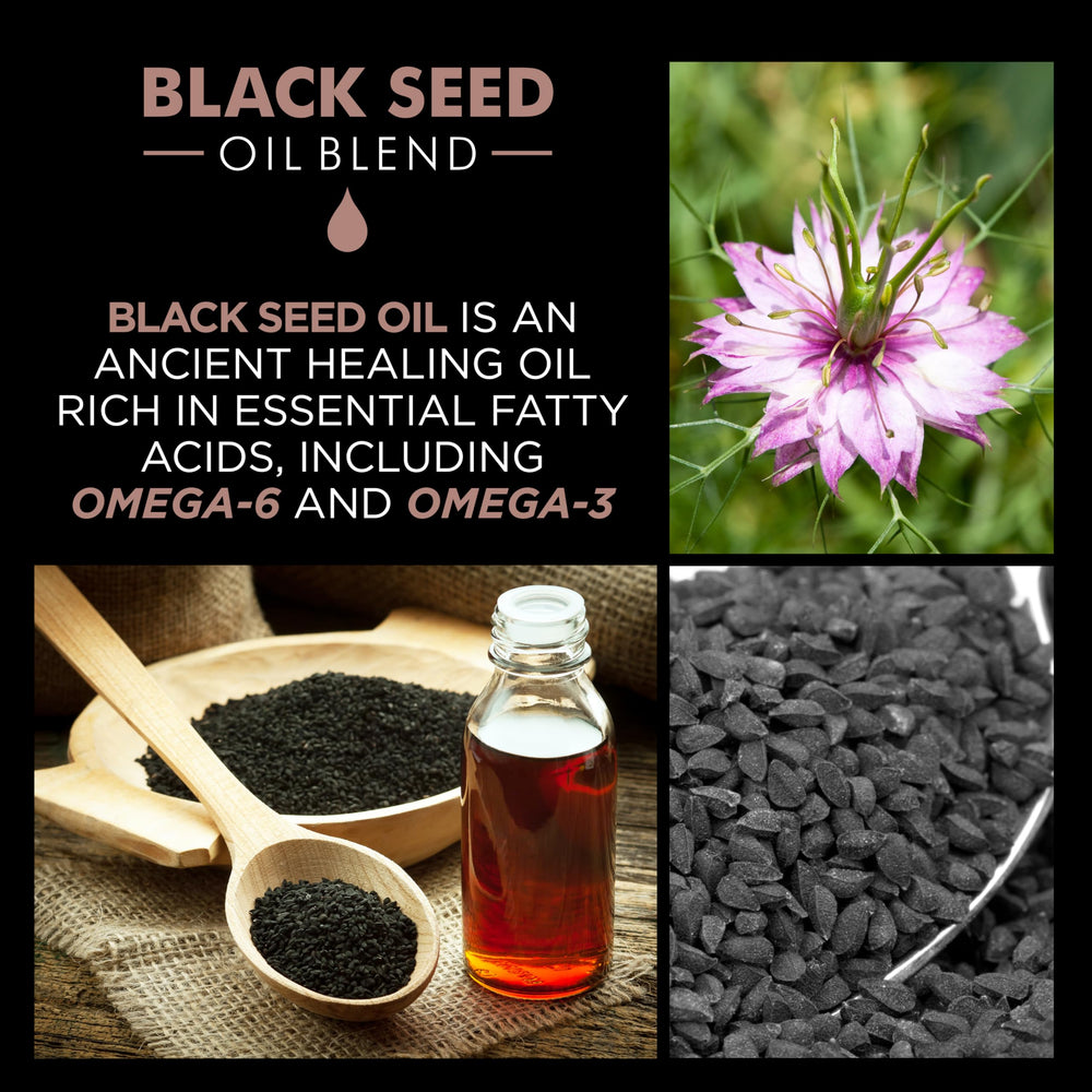 CHI Luxury Black Seed Oil on damp hair emphasizes repair and manageability
