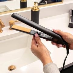 CHI Original flat iron with ceramic floating plates glides for a polished finish