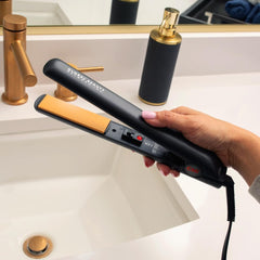 CHI Original flat iron delivers even heat distribution for consistent results