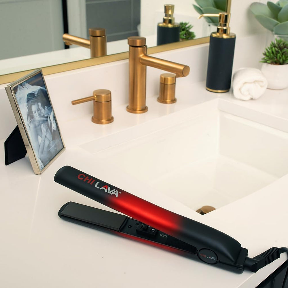CHI Lava Ceramic technology image highlights volcanic lava and ceramic pairing.