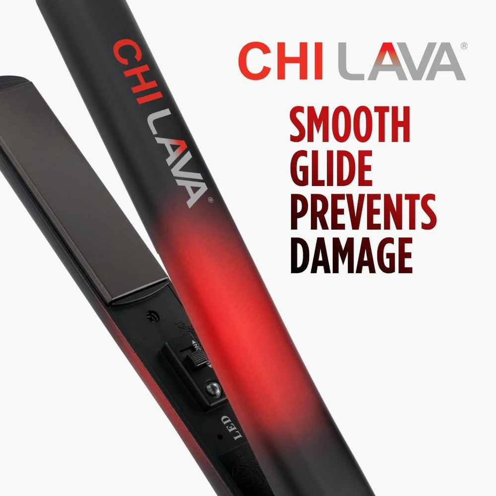 CHI Lava Flat Iron is lightweight for comfortable handling during sessions.