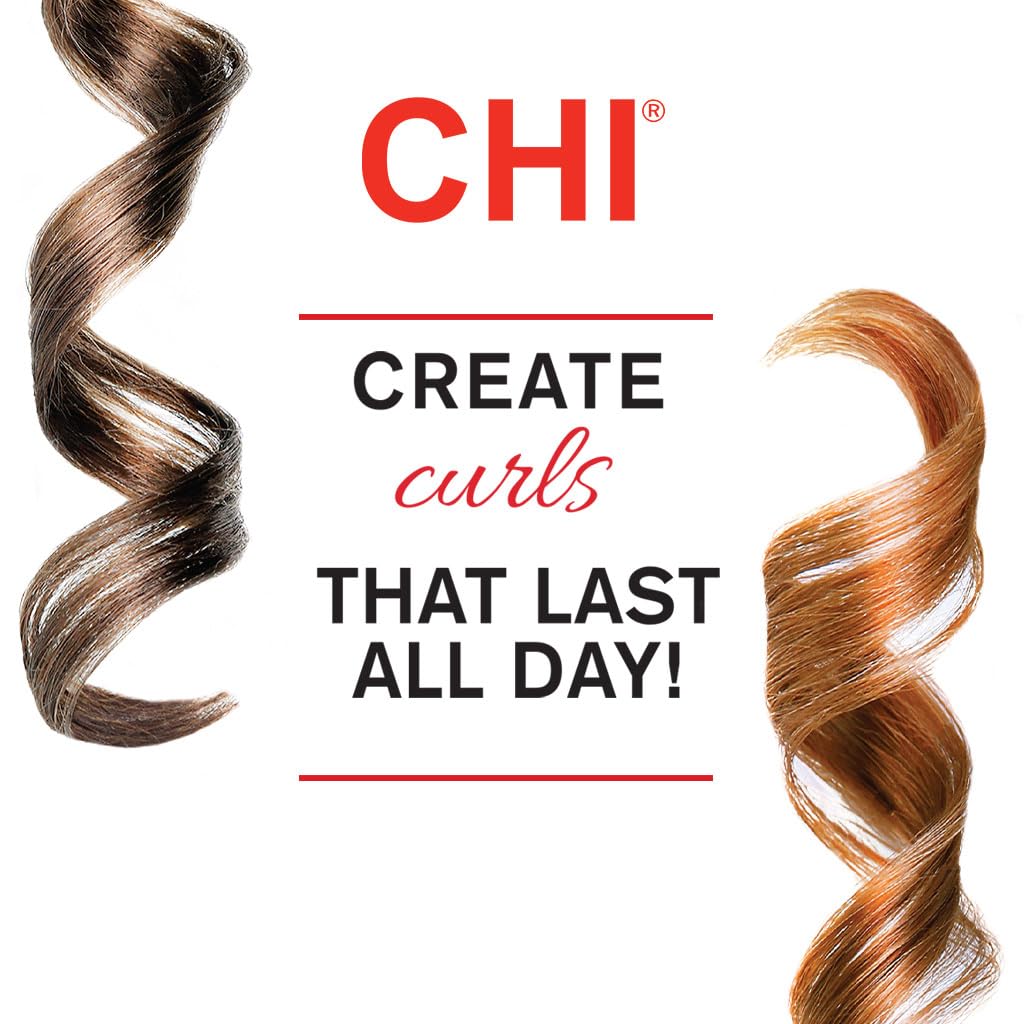 CHI tourmaline ceramic technology ensuring even heat and reduced static.