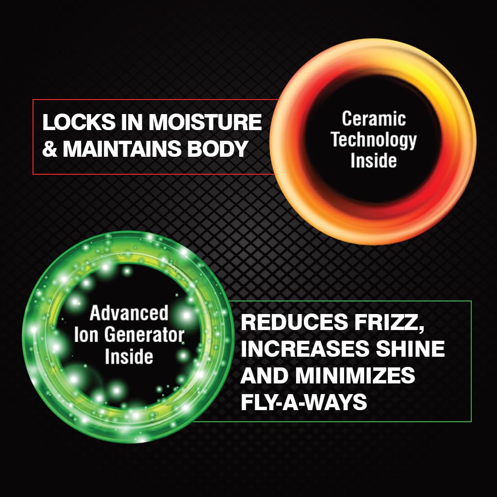 CHI Volumizer hair dryer unit pairs lightweight design with powerful performance.