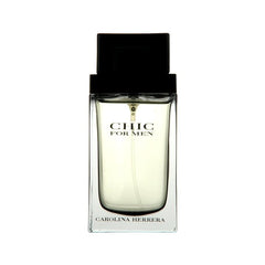 CHIC Carolina Herrera bottle cap detail highlights premium craftsmanship for evening occasions.