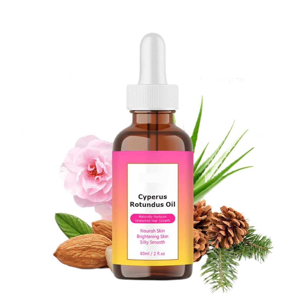 CHIC MODE Cyperus Rotundus oil bottle 60ml for easy, lightweight, non-greasy skin care.