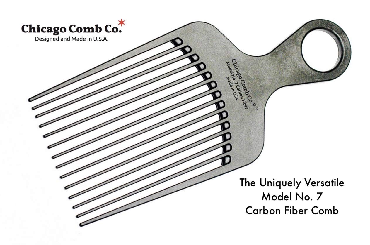 Chicago Comb Model 7 long strokes for thick hair