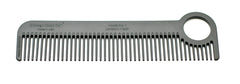 Chicago Comb Model 1 Carbon Fiber loop-end design for easy hold during grooming.