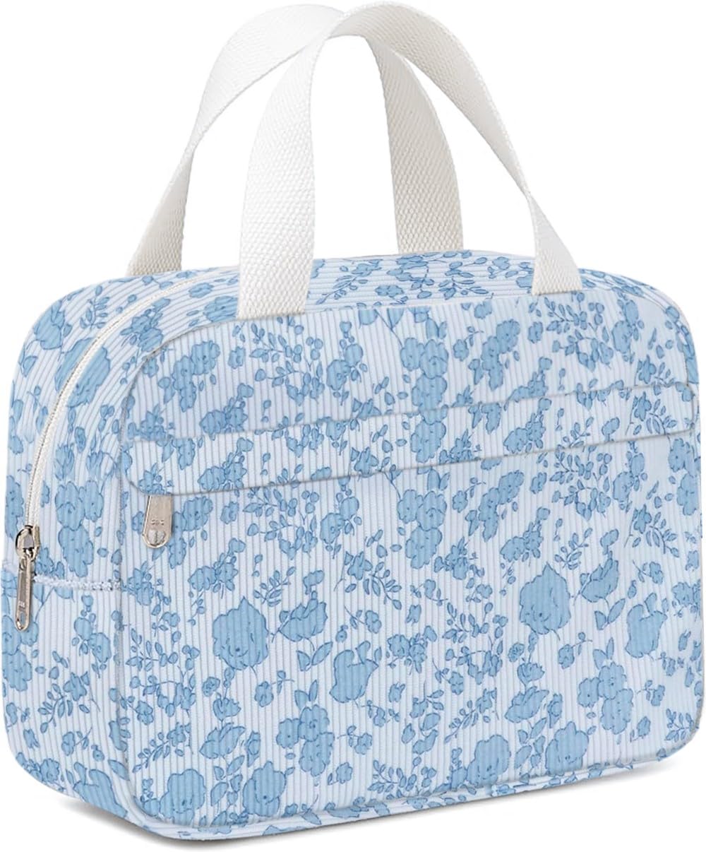 Chicarries small makeup bag doubles as a travel toiletry companion