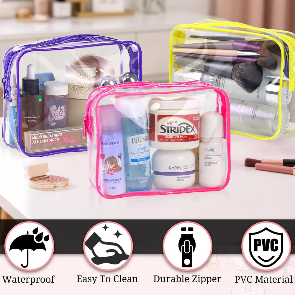 CHICAUP PVC waterproof material close-up highlights transparent visibility and spill protection.