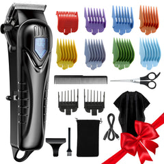 Chicclly professional hair clippers low-noise design for quiet, pet-friendly grooming.