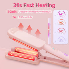 Chikyo dual voltage wand ready for styling while traveling