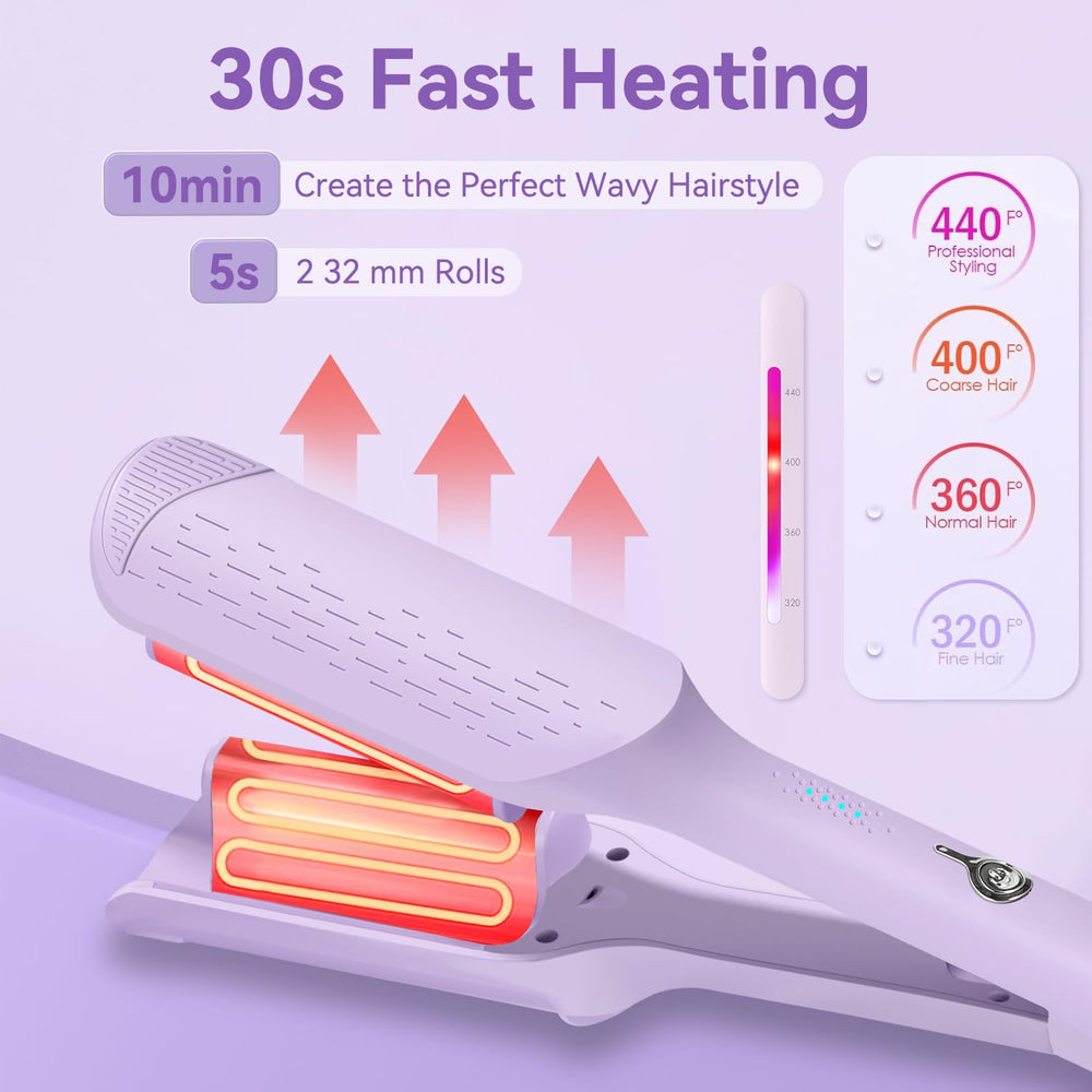 Chikyo Rovy Wave negative ions for smoother hair