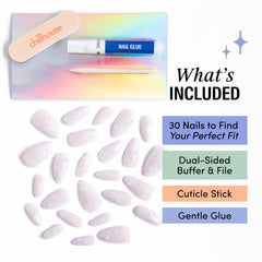 Chillhouse Dual-sided buffer and file helps achieve smooth, salon-like finishes at home.