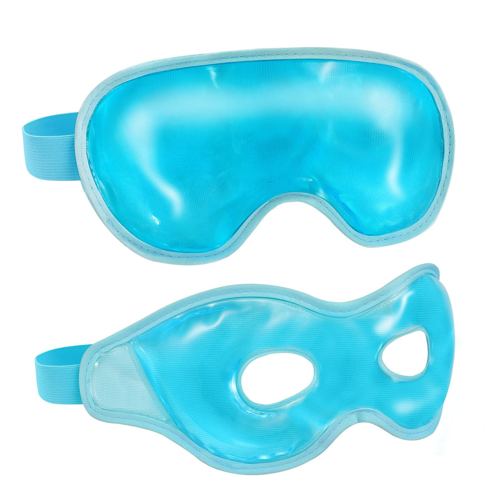 Chillojos 2-Pack cooling eye mask folded for compact storage and quick relief.