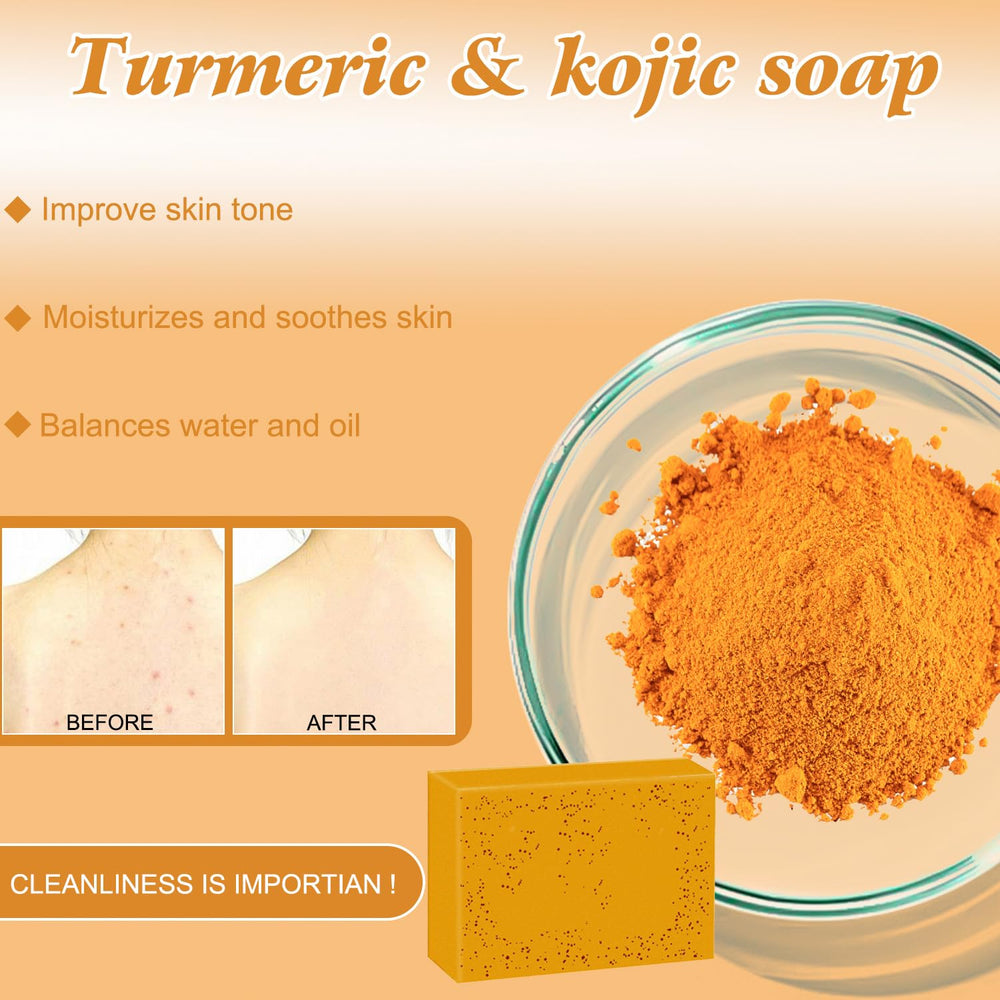 Chinosuo Turmeric Soap Bar provides long-lasting nourishment for moisturized skin.