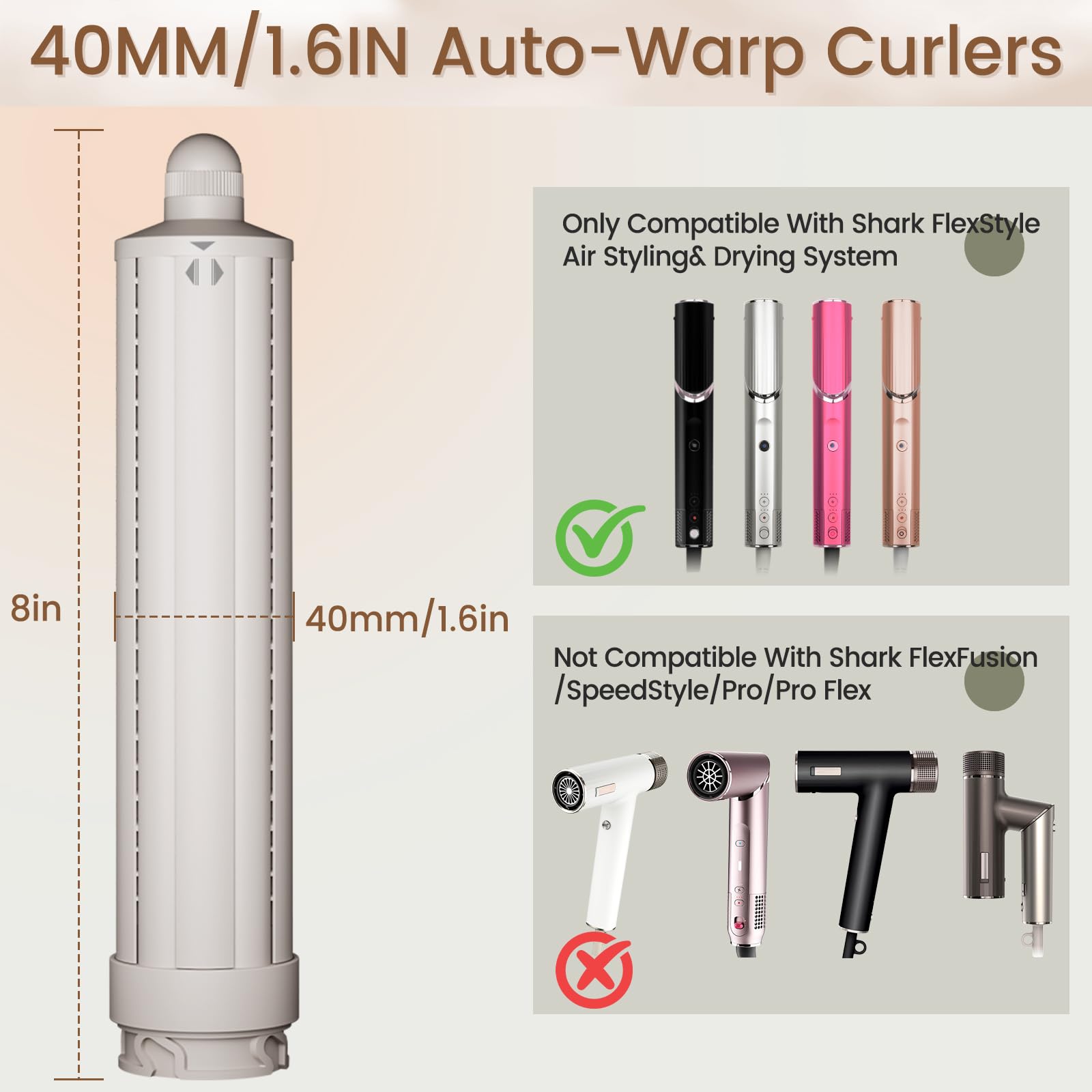 Chivixe auto-wrap action captures hair for quick, consistent curls.