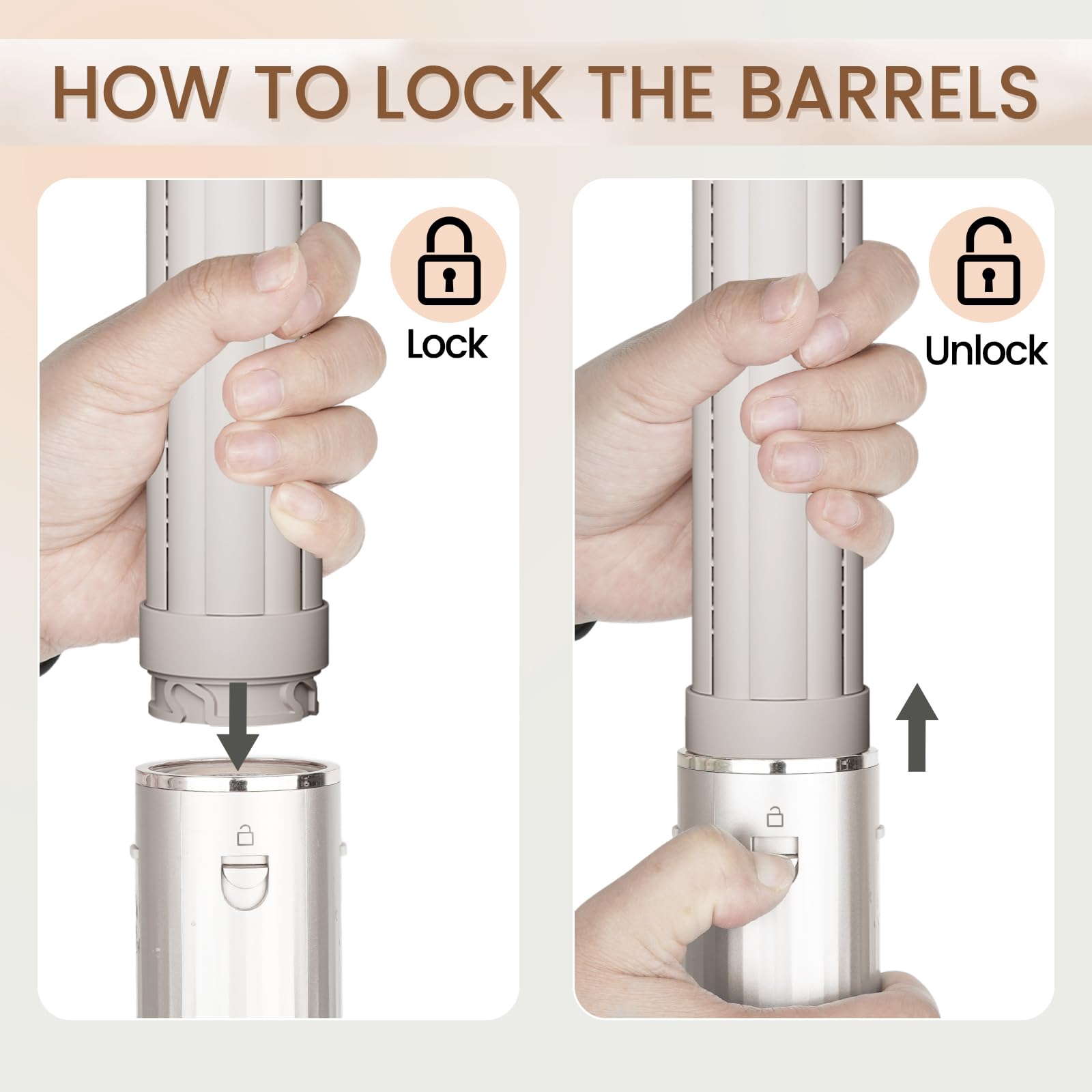 Chivixe long-barrel accessory expands Shark FlexStyle toolkit for versatile textures.