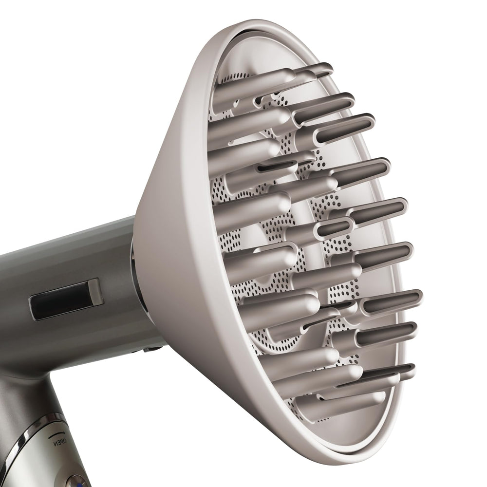 Chivixe large diffuser on Shark SpeedStyle delivers faster airflow for voluminous curls.