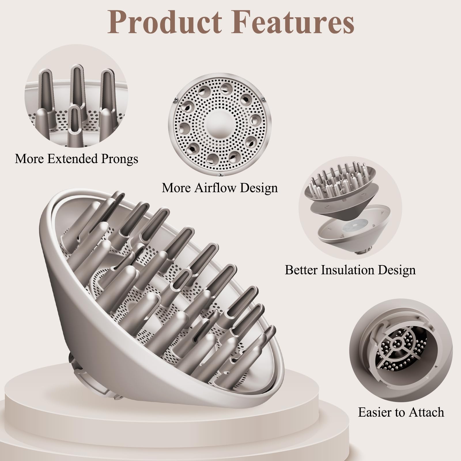 Chivixe salon-quality-curly-hair results at home with enhanced curl definition.