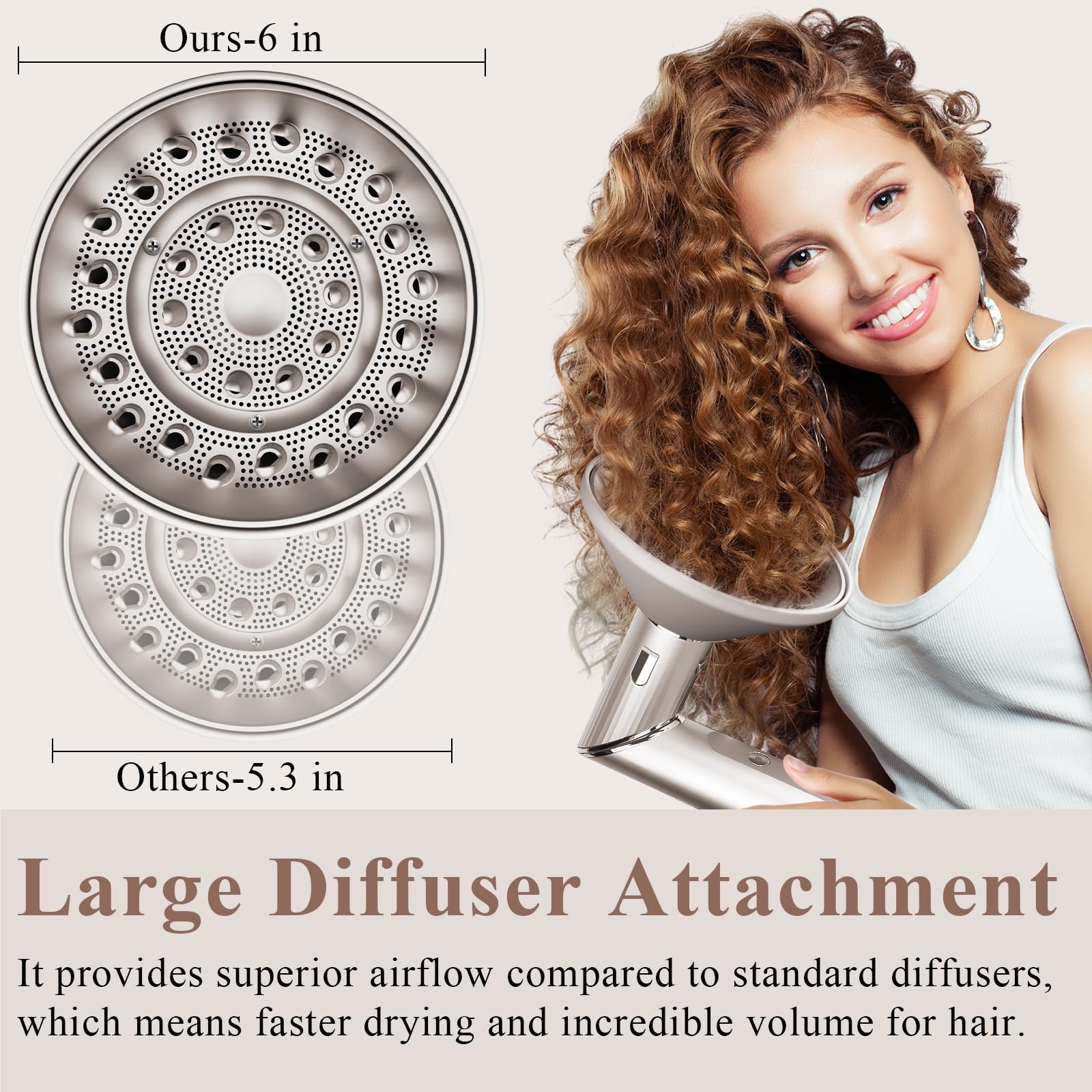 Chivixe Shark FlexStyle compatibility diffuser demonstrates seamless model compatibility.