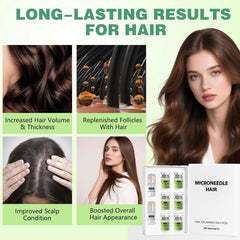 ChLNDalin biotin and keratin detail highlighting nourishing hair strands