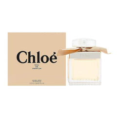 Chloe New for Women EDP spray bottle front view, long-lasting fragrance for romantic evenings.