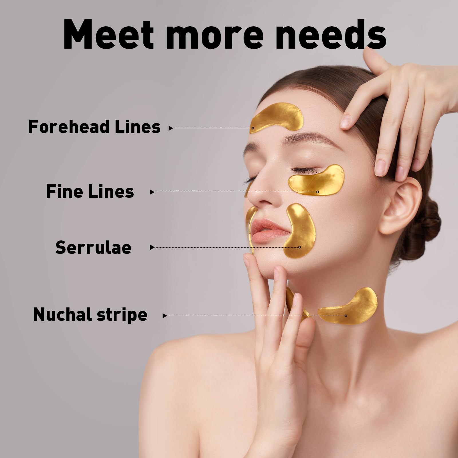 CHMI Under Eye Patches with collagen and plant extracts for deep nourishment