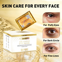 CHMI Under Eye Patches single-use sachets for on-the-go care