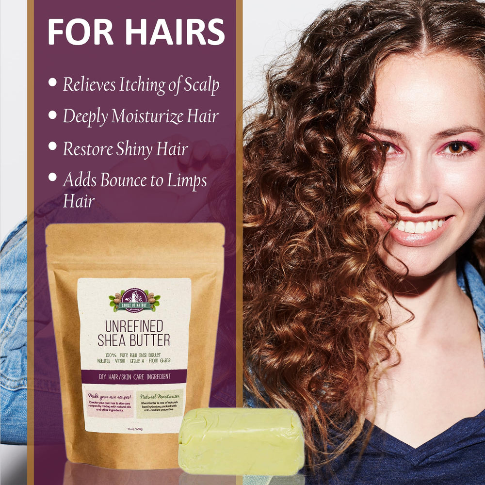 Choice of Nature shea butter for hair care ends