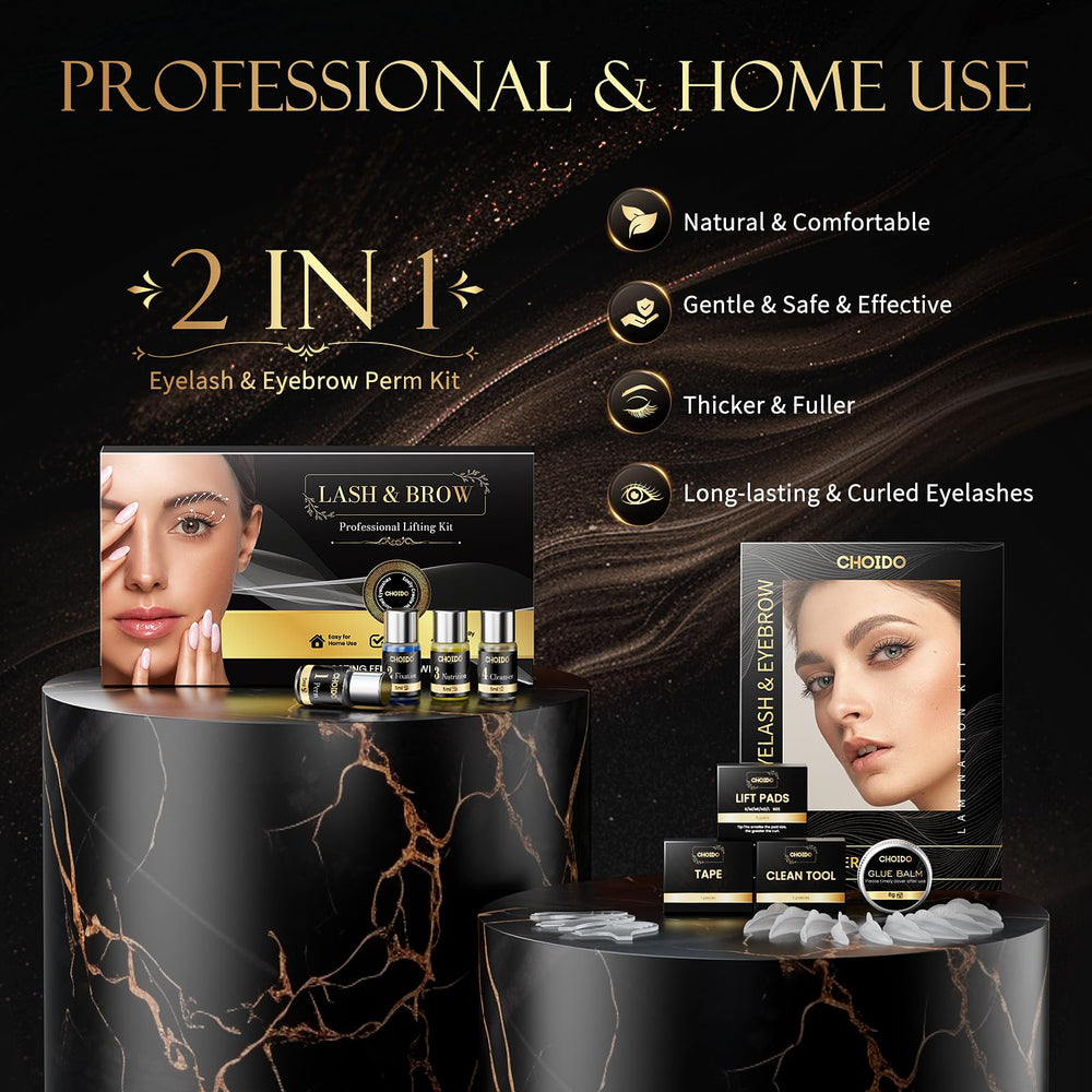 Choido Complete Kit Tools Set image suggests all-in-one solution for home beauty