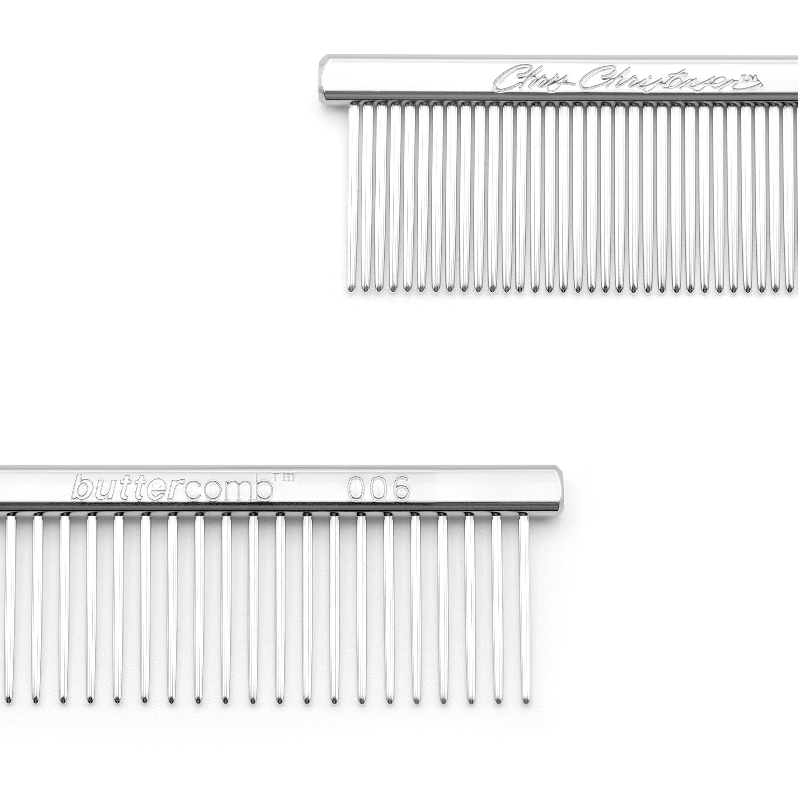 Chris Christensen tool suited for toy breeds and cats for detangling and deshedding.