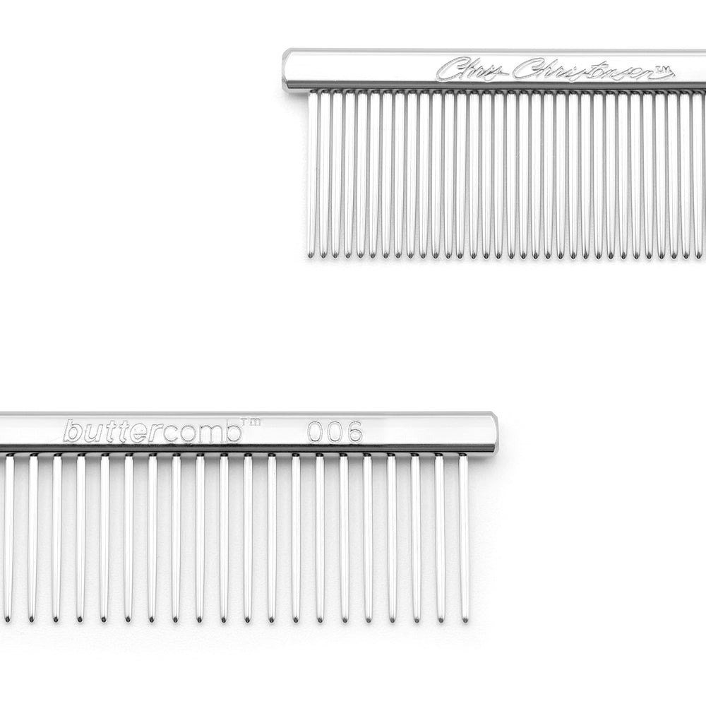 Chris Christensen tool suited for toy breeds and cats for detangling and deshedding.