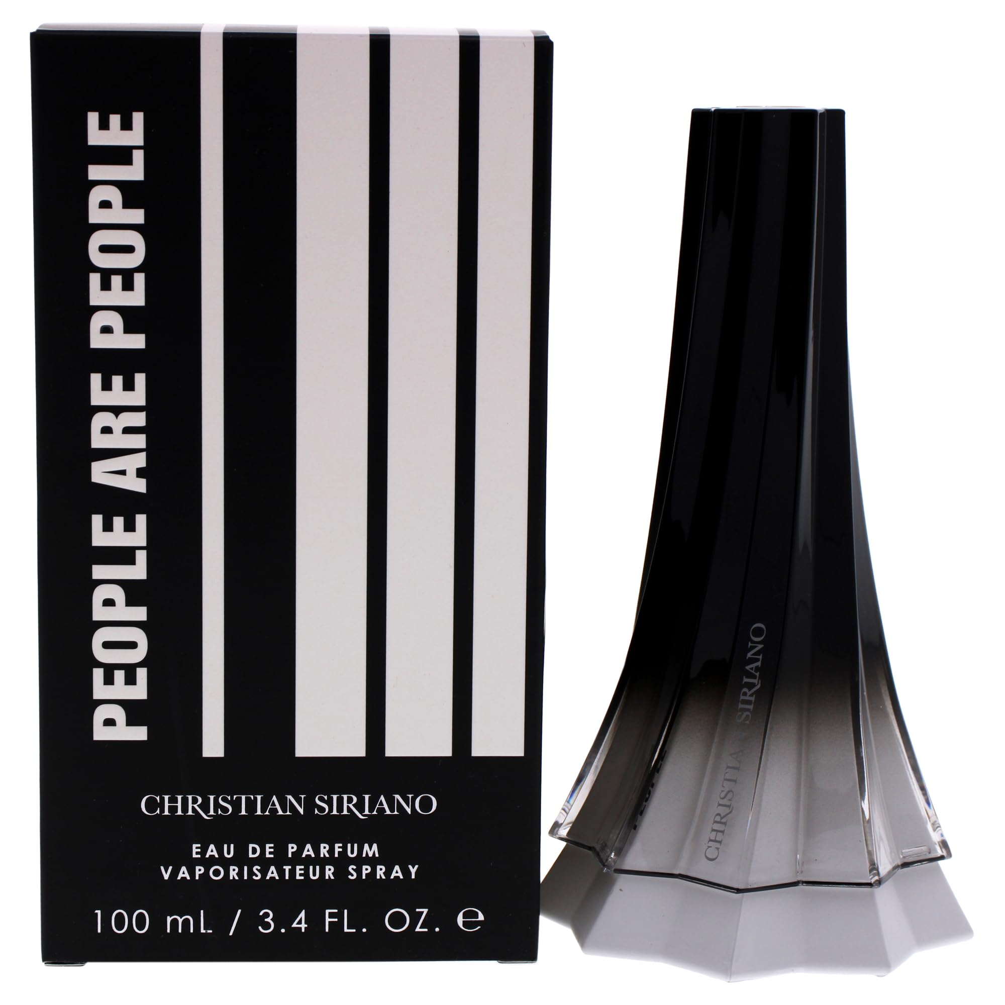 Christian Siriano People Are People EDP bottle—sleek design ideal for daily wear and confidence
